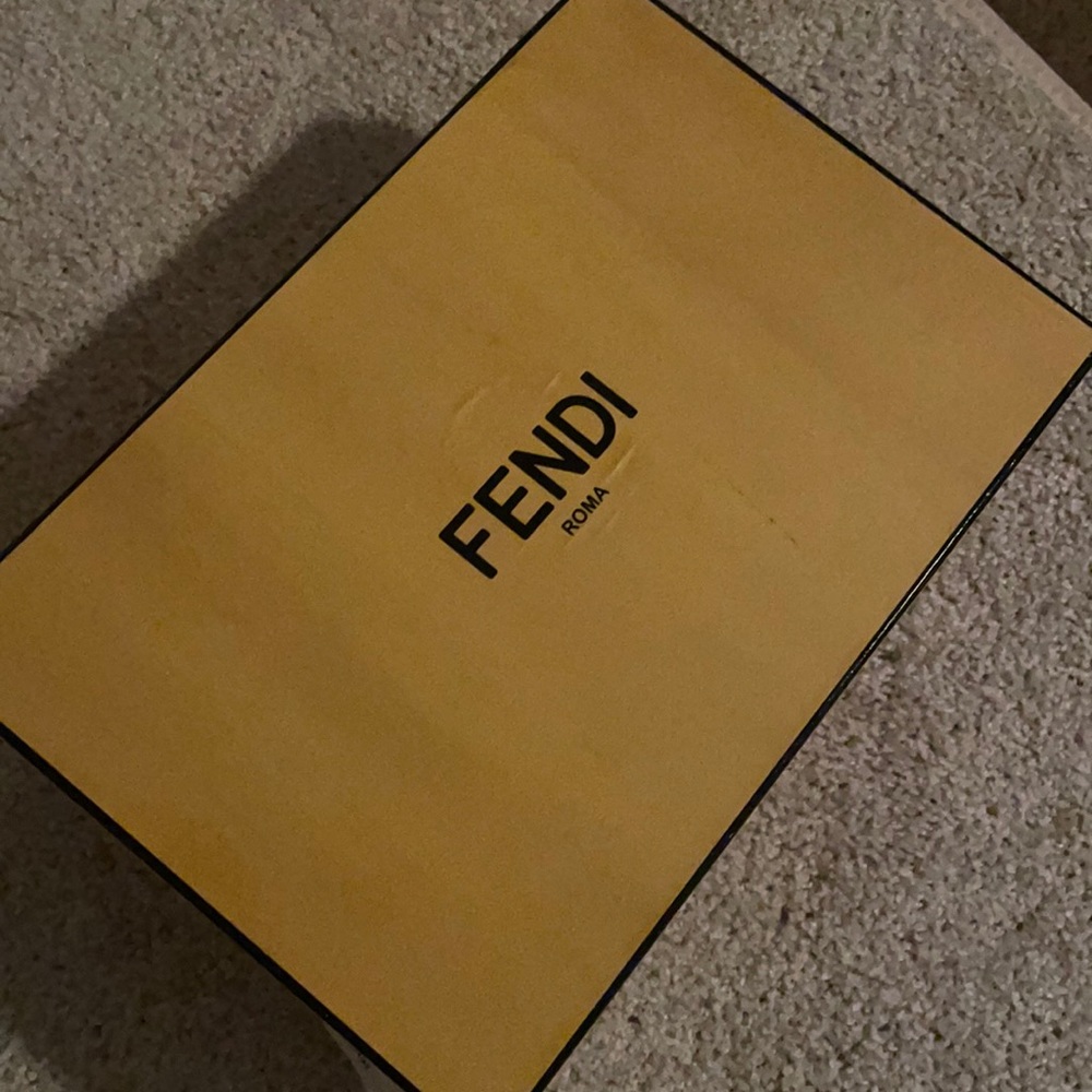 Fendi Sneakers size 38 . Slightly worn , clean great style and comfortable.
